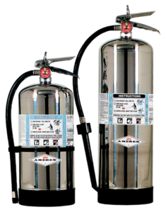 Class K fire extinguishers