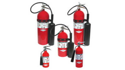 CO2 fire extinguishers