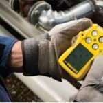 yellow gas detection monitoring device