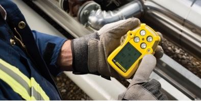 yellow gas detection monitoring device